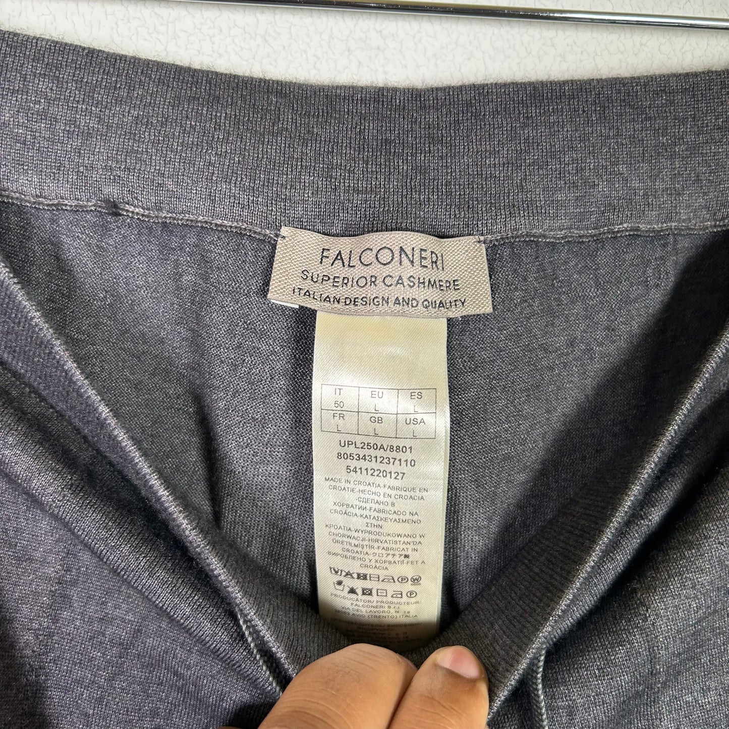 falconeri cashmere pants Bottoms