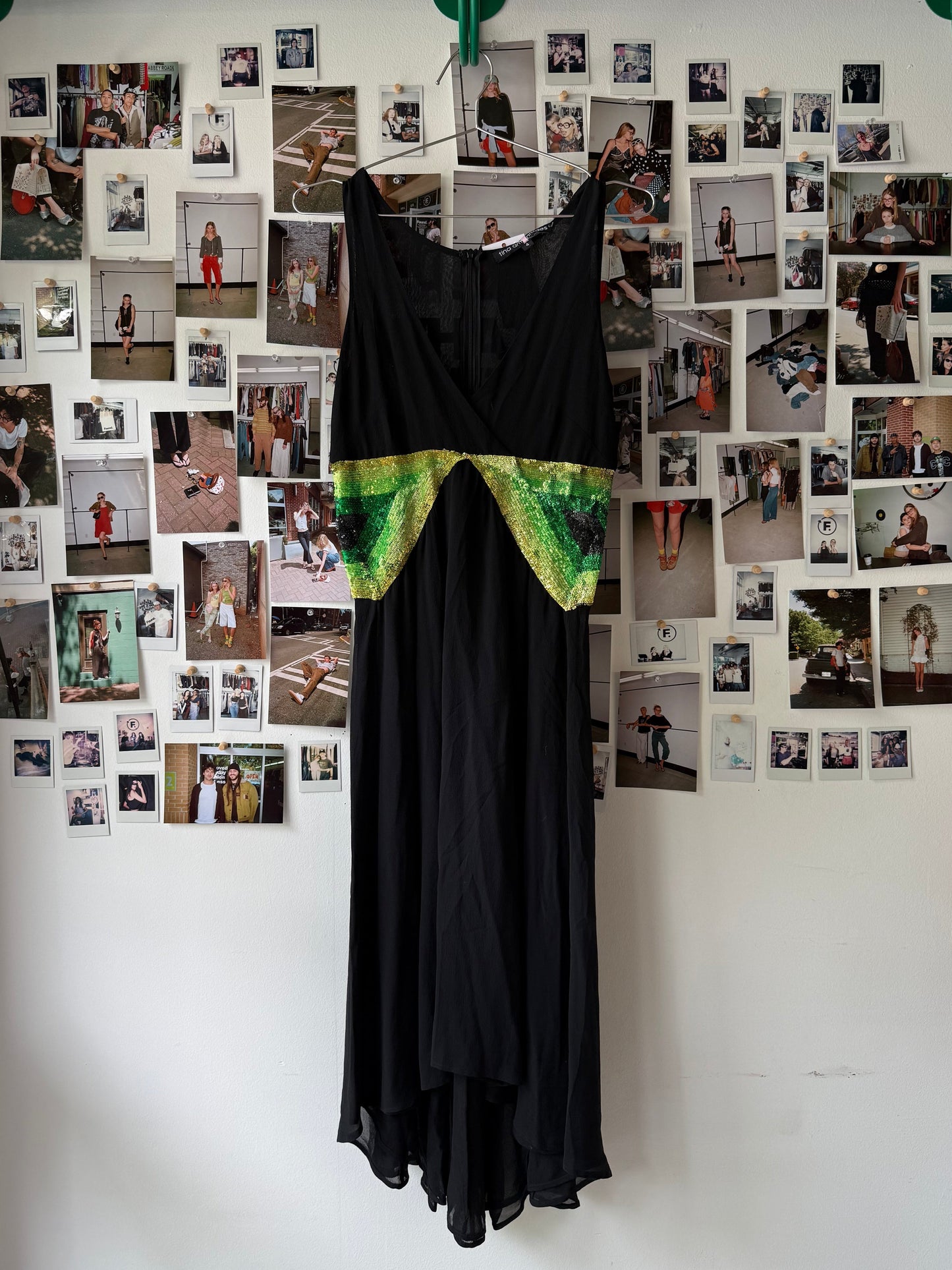 tina antoniades maxi sequin dress  Dresses