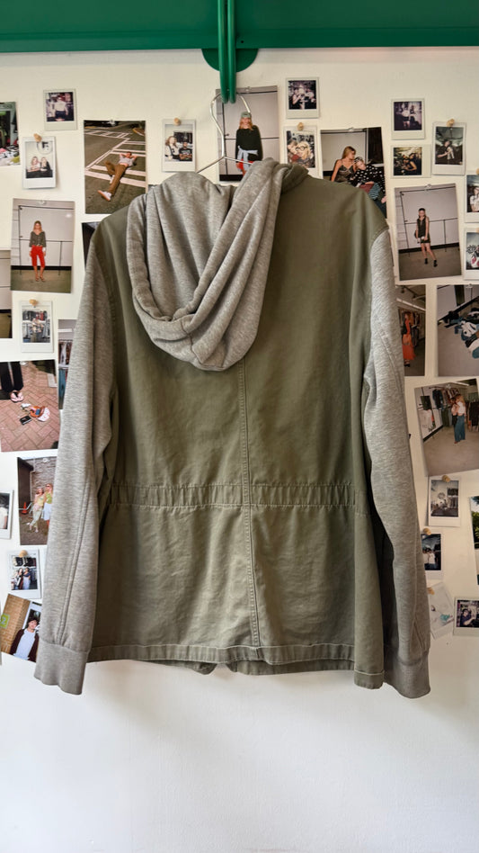 2/men  hoodie military jacket  Tops