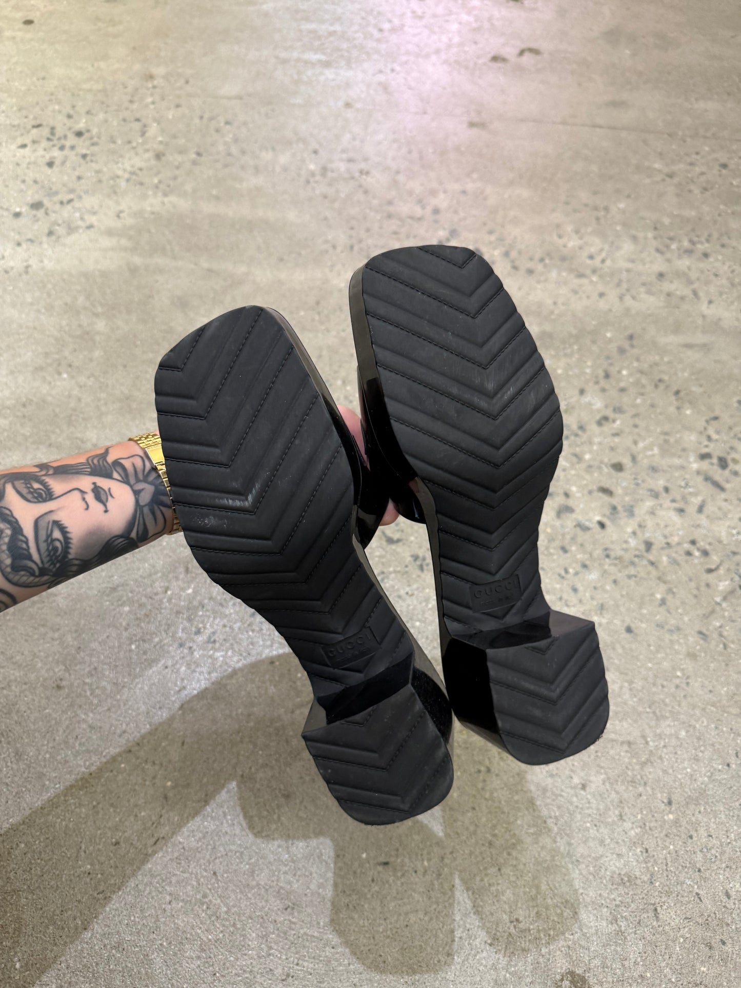 GUCCI  jelly heel Footwear