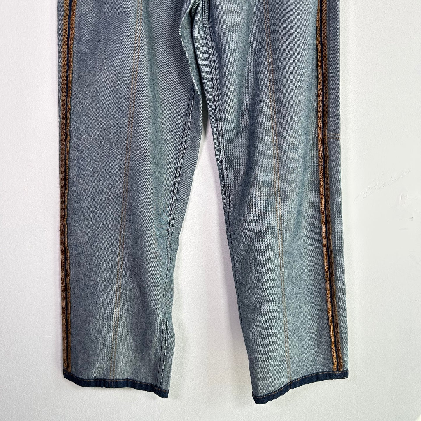 Reclaimed Vintage inside-out denim jeans Bottoms