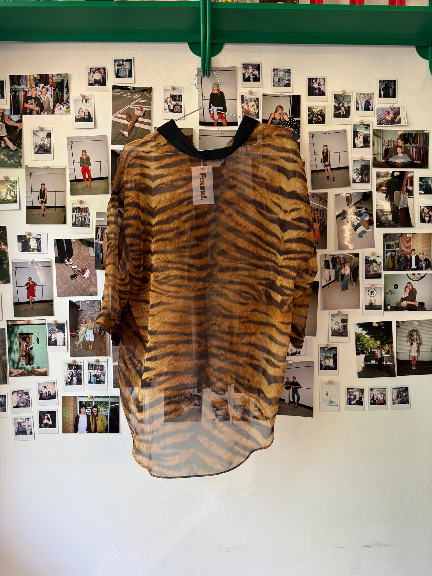 Working Girl Sheer Tiger Tops