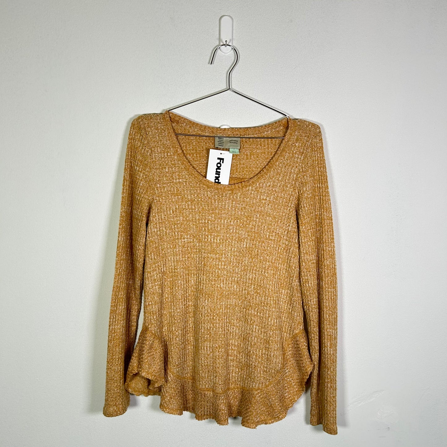 Anthropologie knit ls shirt Tops