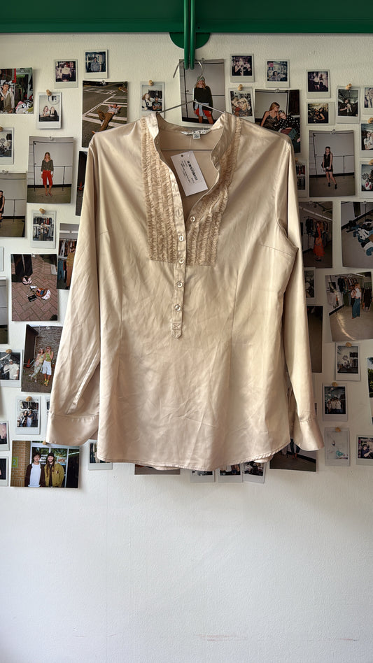 CABI  satin blouse  Tops