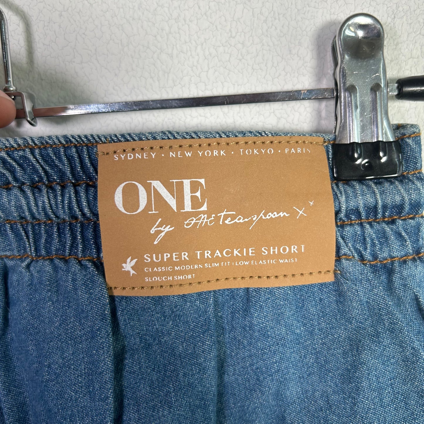 one denim shorts  Bottoms