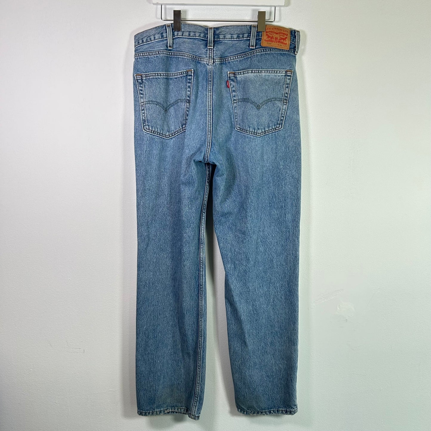 Levi Strauss lightwash distressed jeans Bottoms