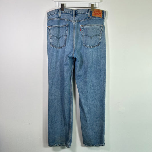 Levi Strauss lightwash distressed jeans Bottoms