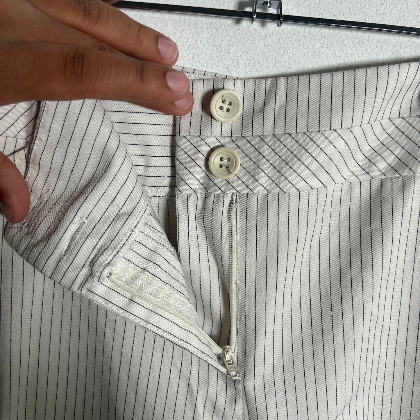 First Option pinstripe capri trousers Bottoms