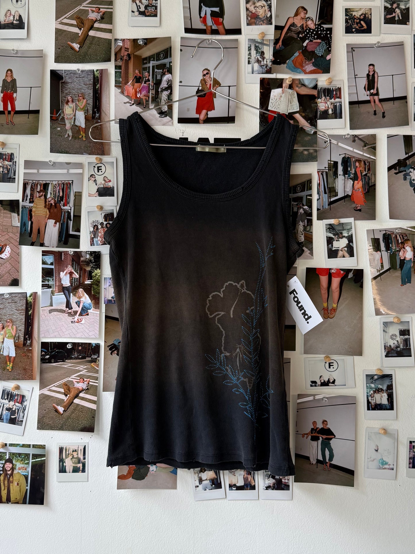 faded tank  Tops