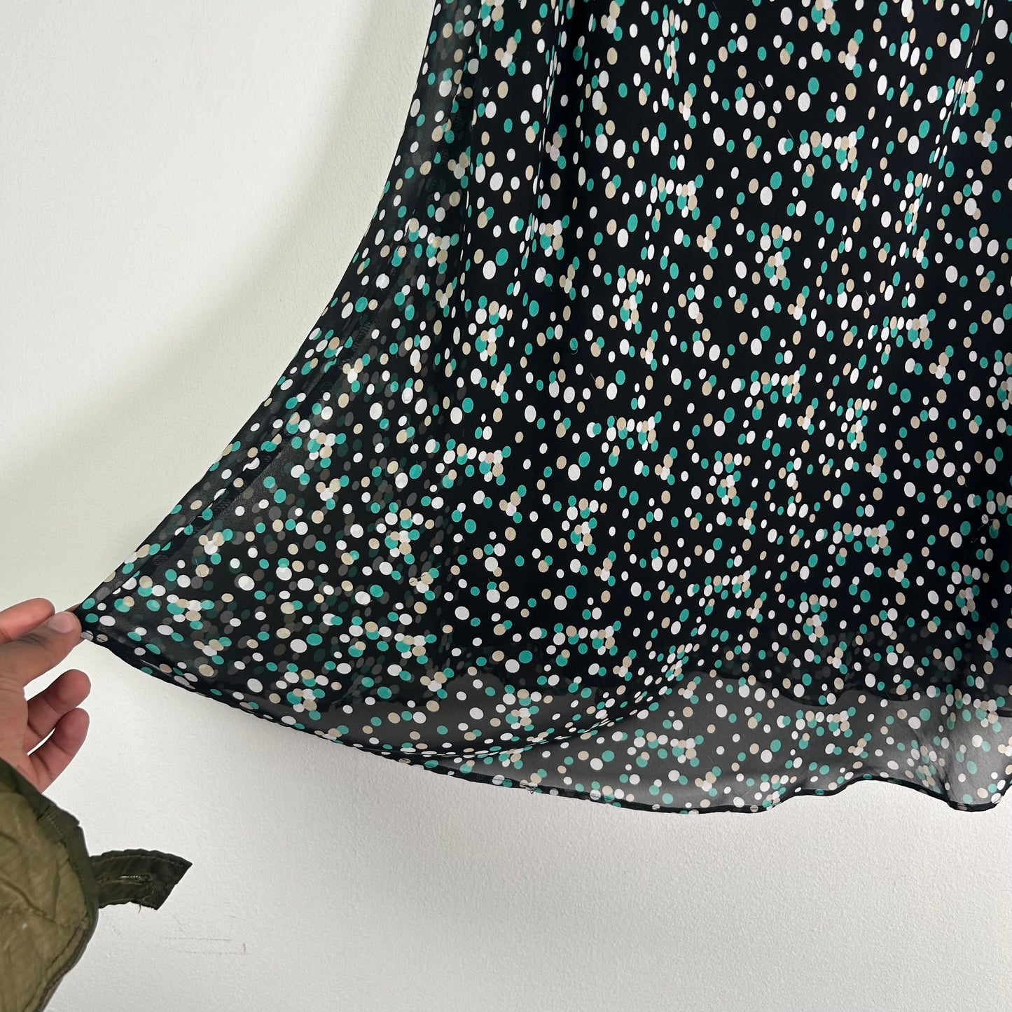 East5th  polka dot midi skirt Skirt