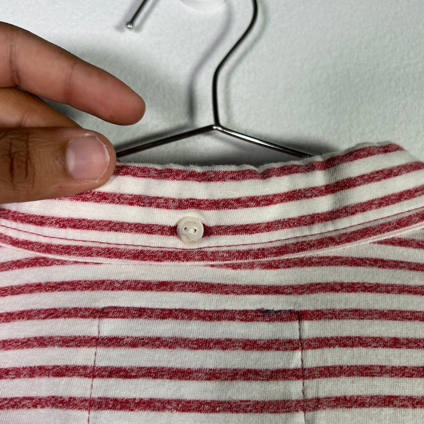 Jos A Bank striped ss polo shirt Tops