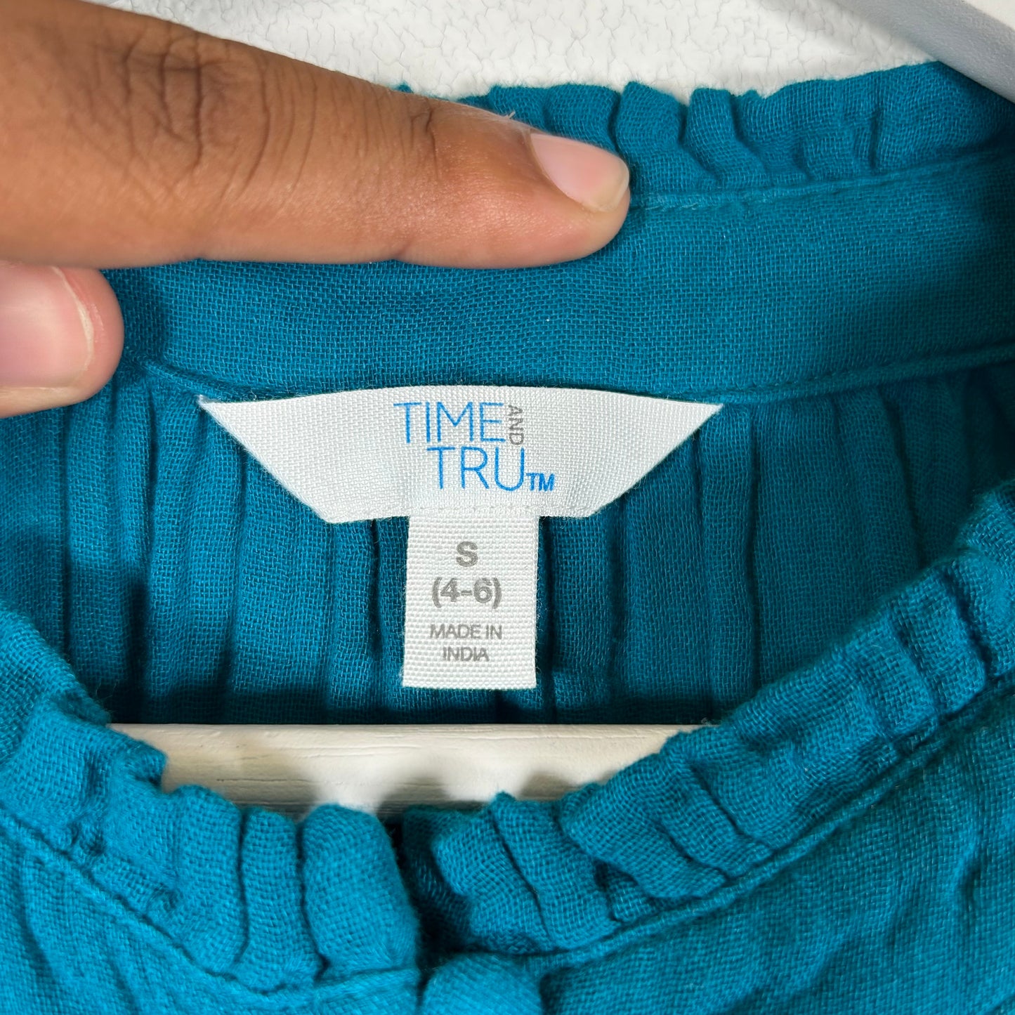 Time & Tru sleeveless high-neck maxi dress Dresses