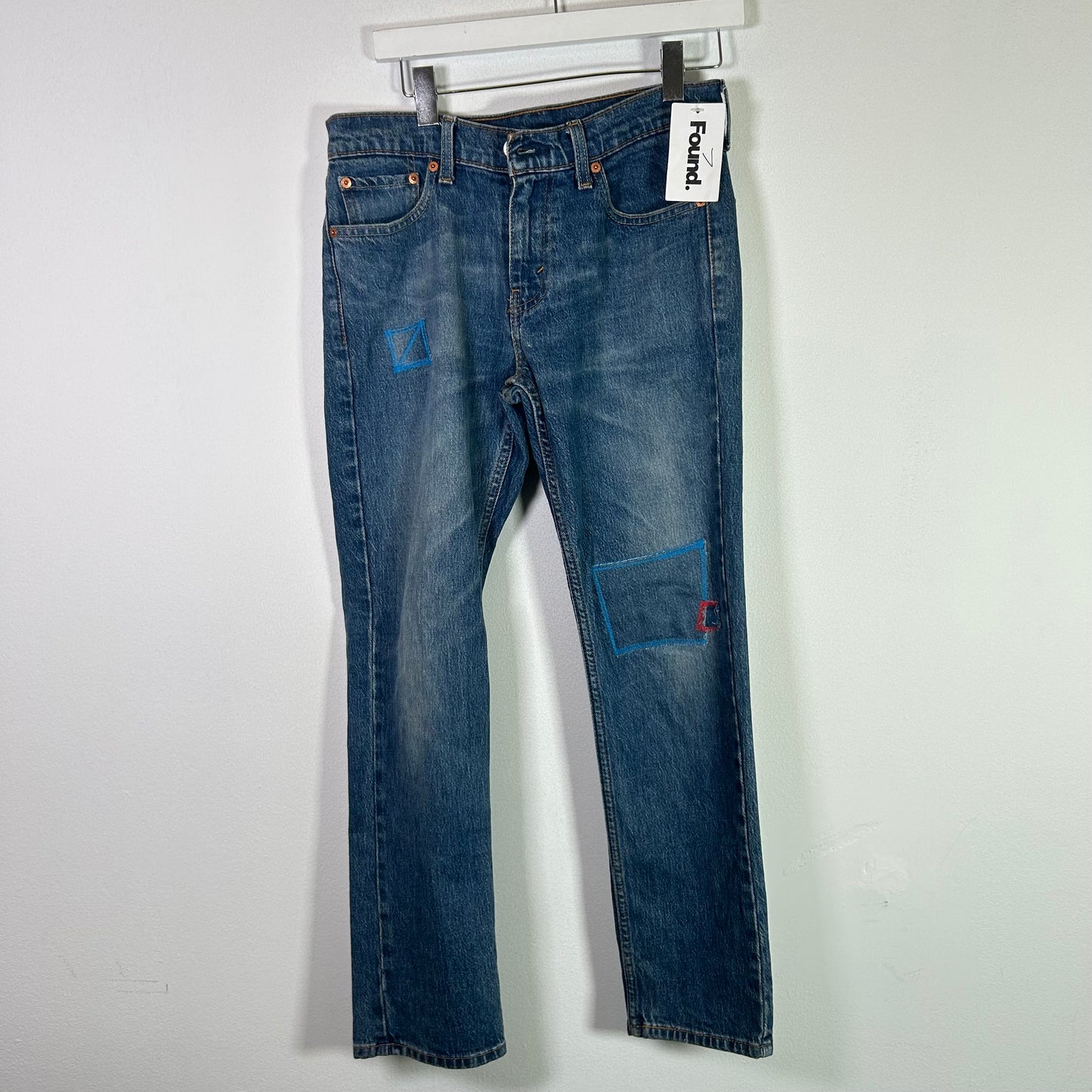 Levi's patchwork denim jeans Bottoms
