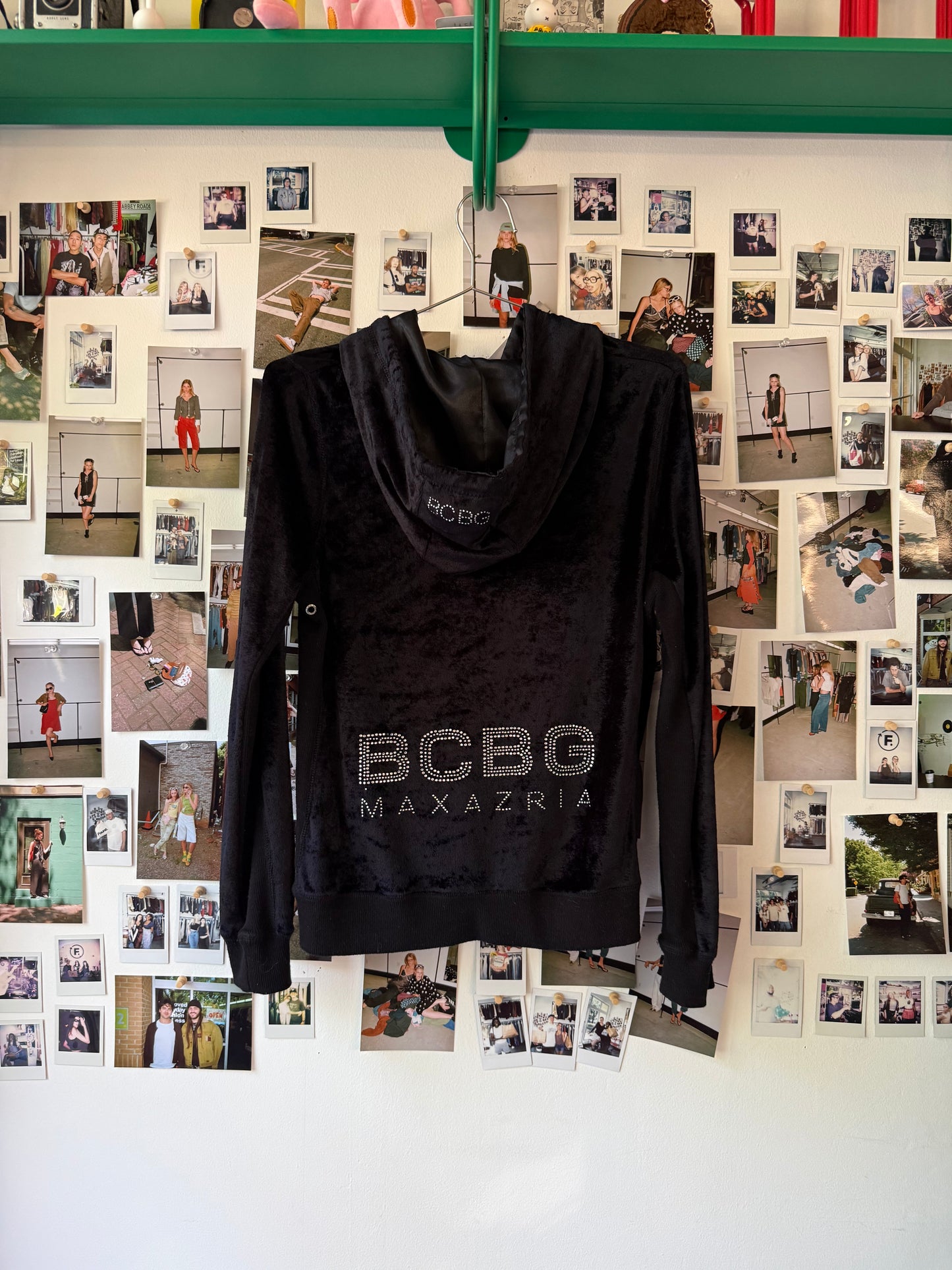 BCBG  velour jacket  Tops