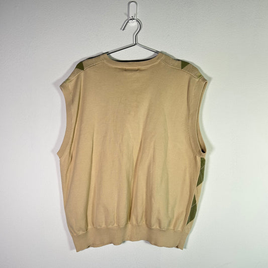 saddlebred Argyle knit vest  Tops