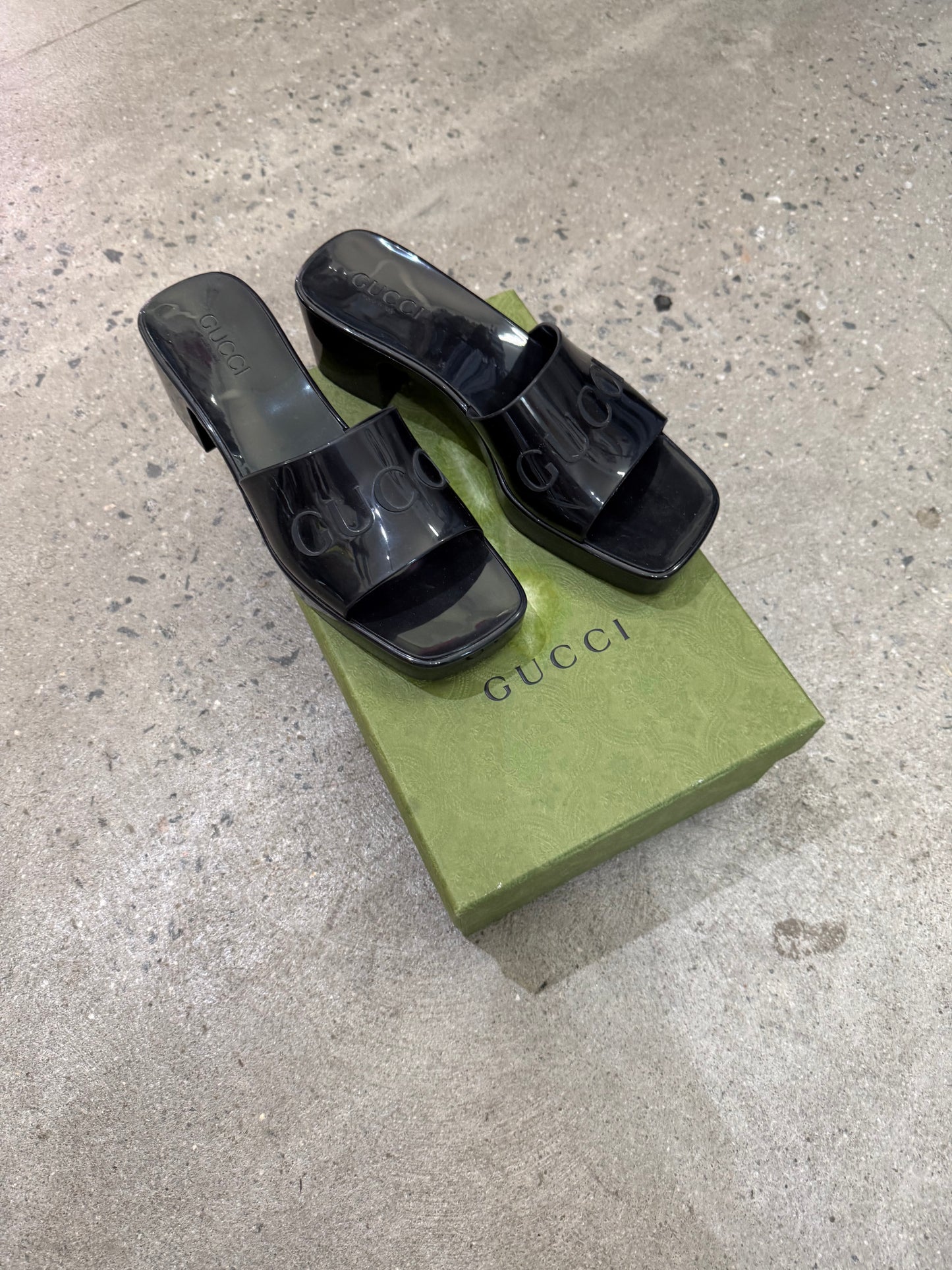 GUCCI  jelly heel Footwear
