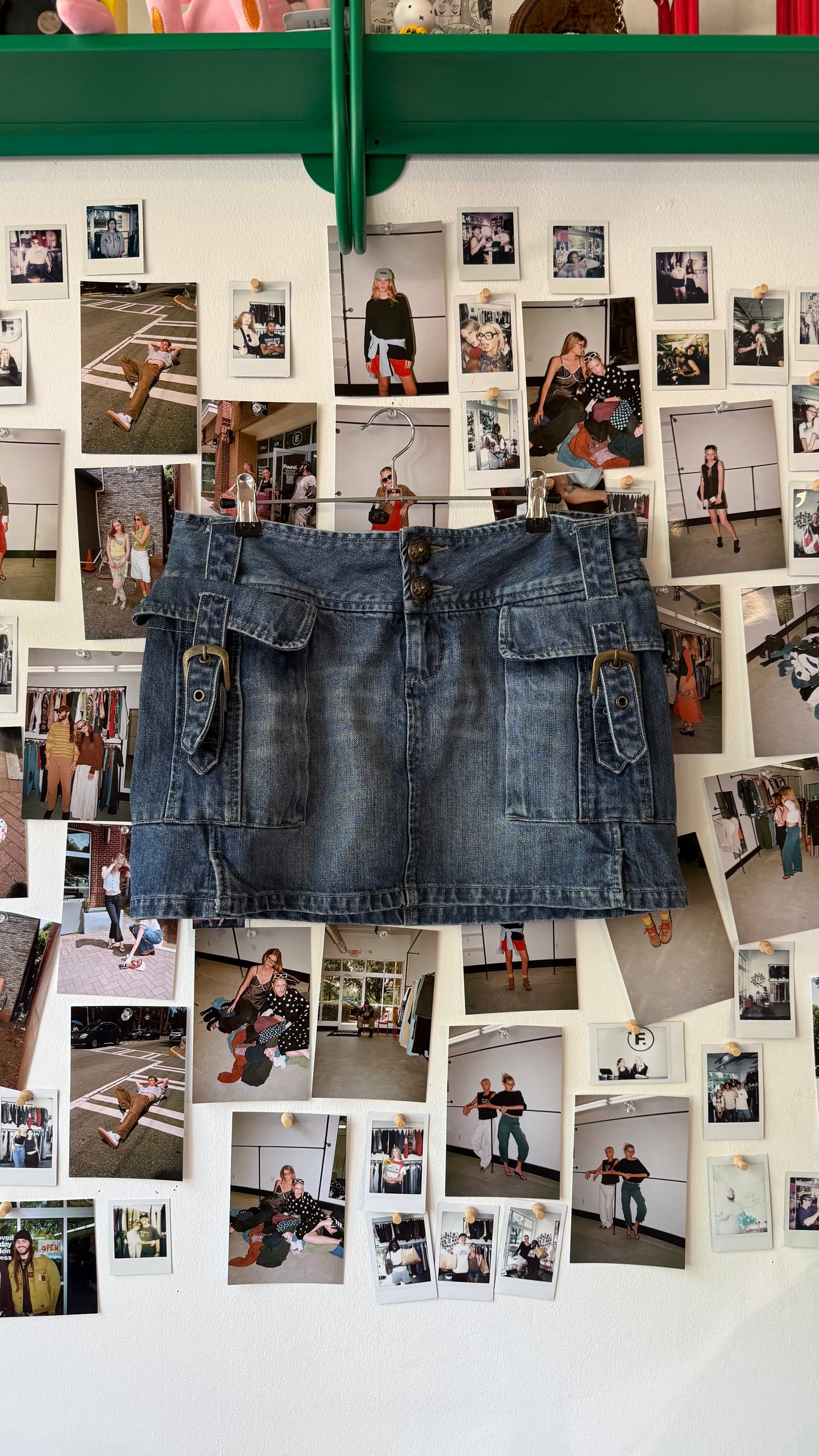 JLO Denim Mini Skirt