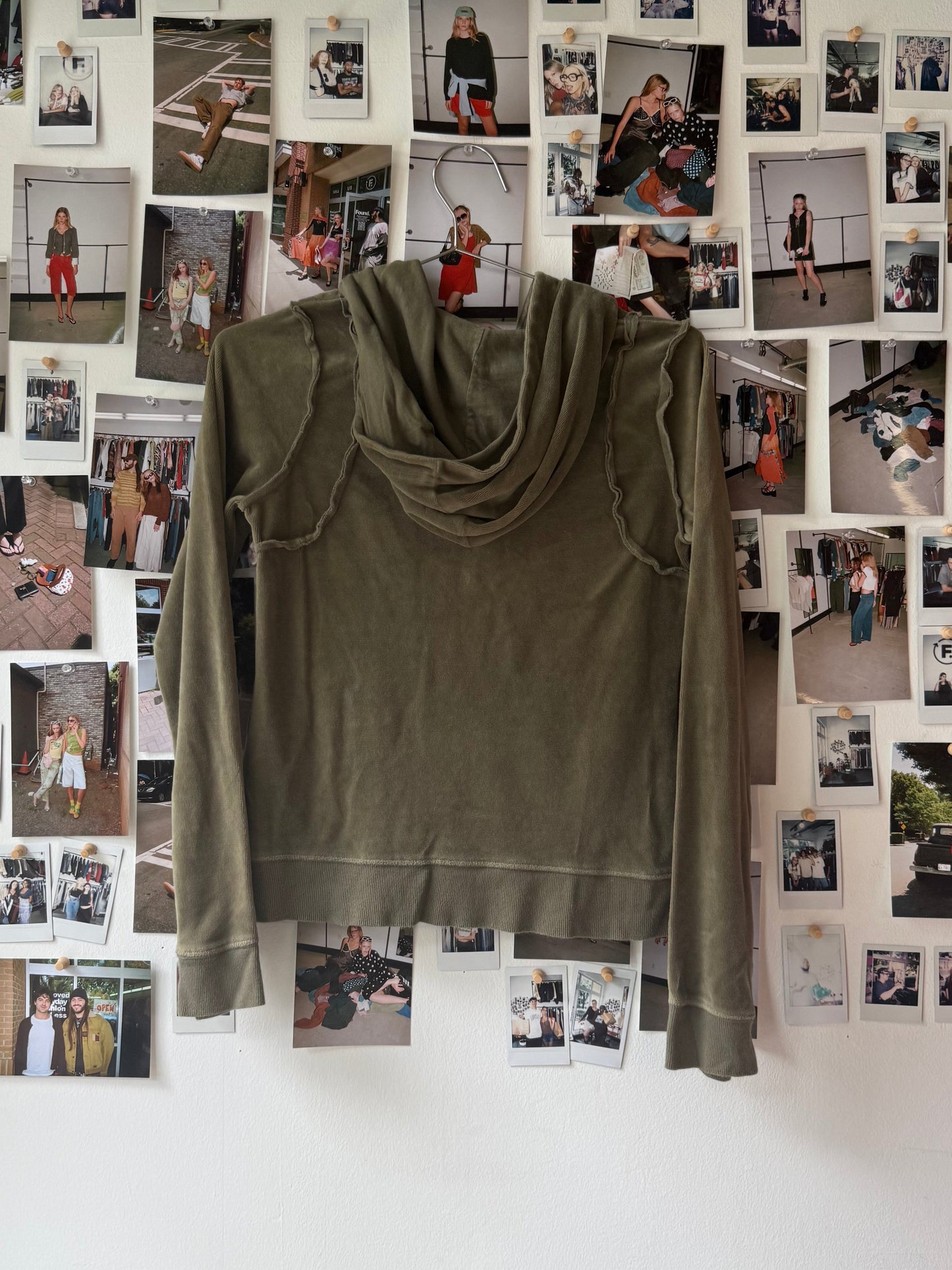 Mossimo  velour jacket  Tops