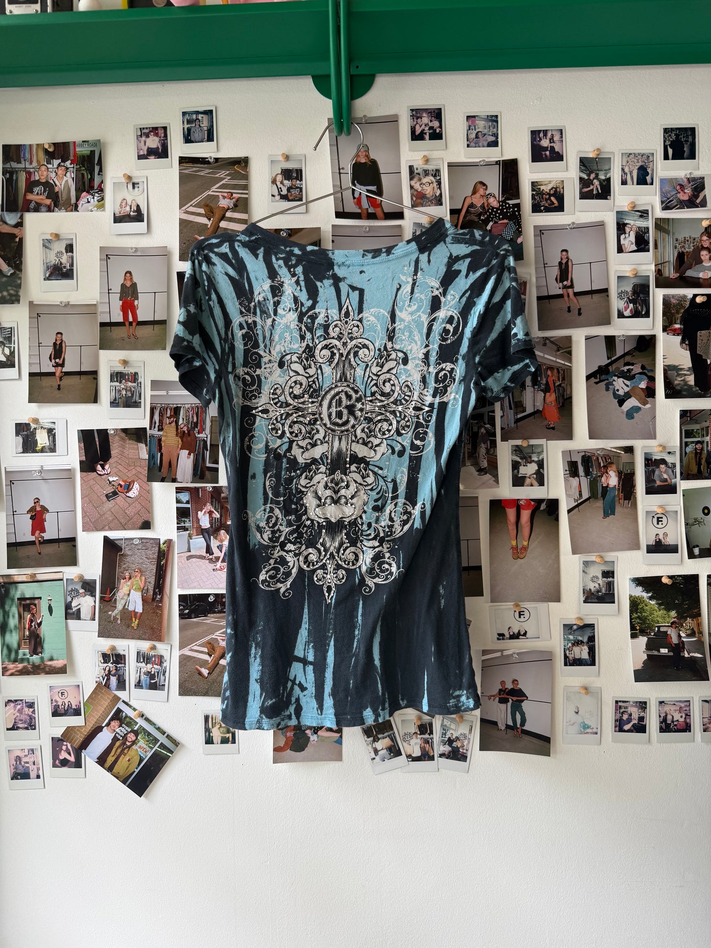 crash & Burn tie dye tee Tops