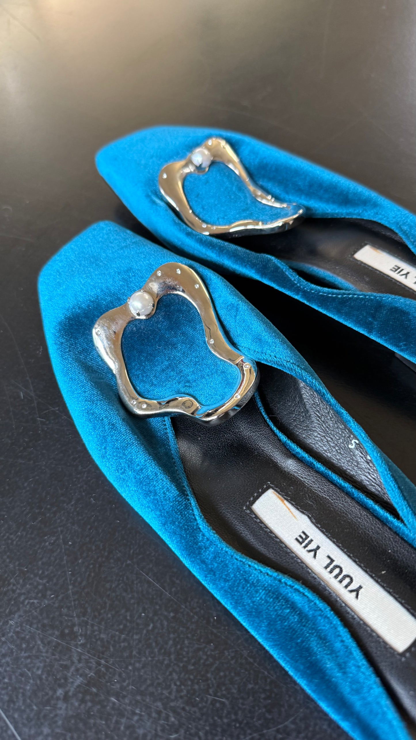 Yule Yie  embellished mules  Footwear