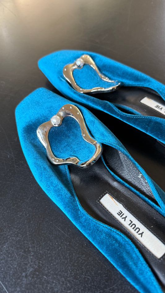 Yule Yie  embellished mules  Footwear