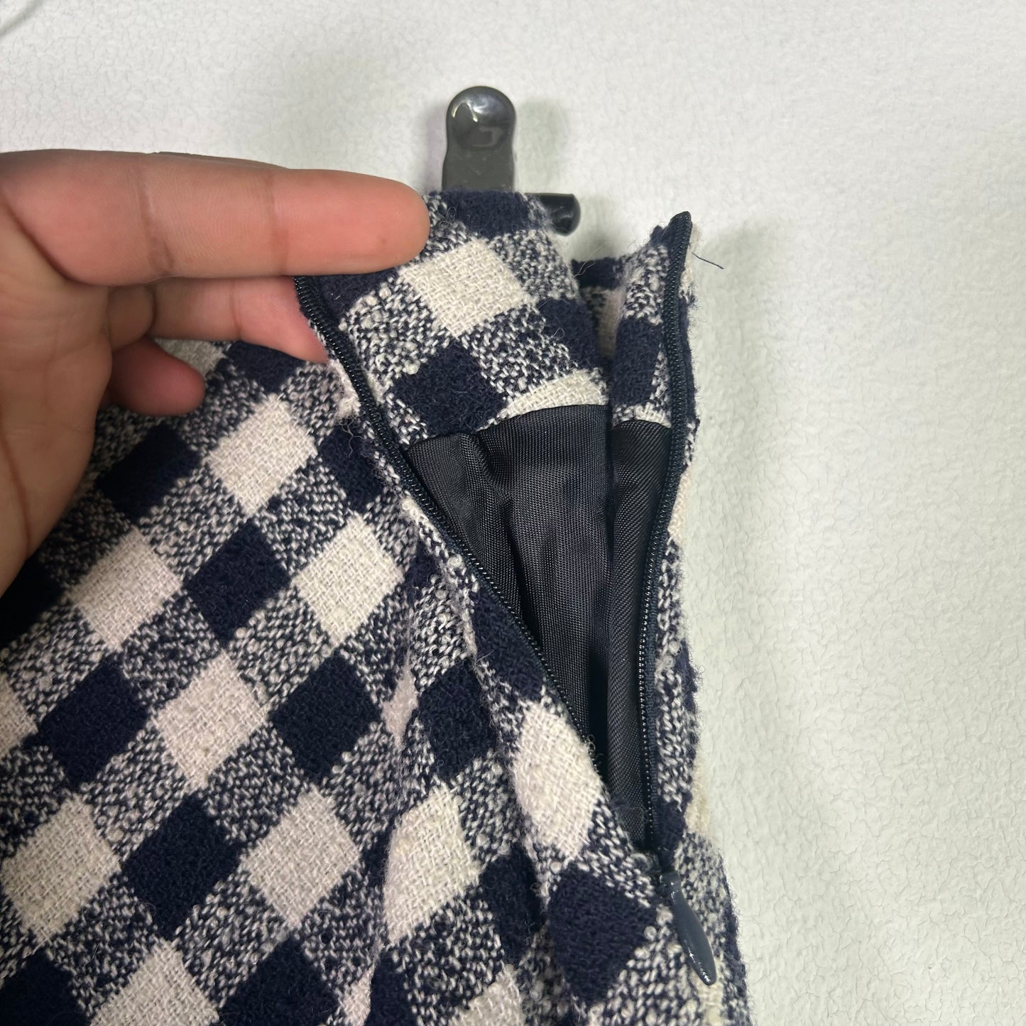 carucci  gingham midi skirt  Skirt