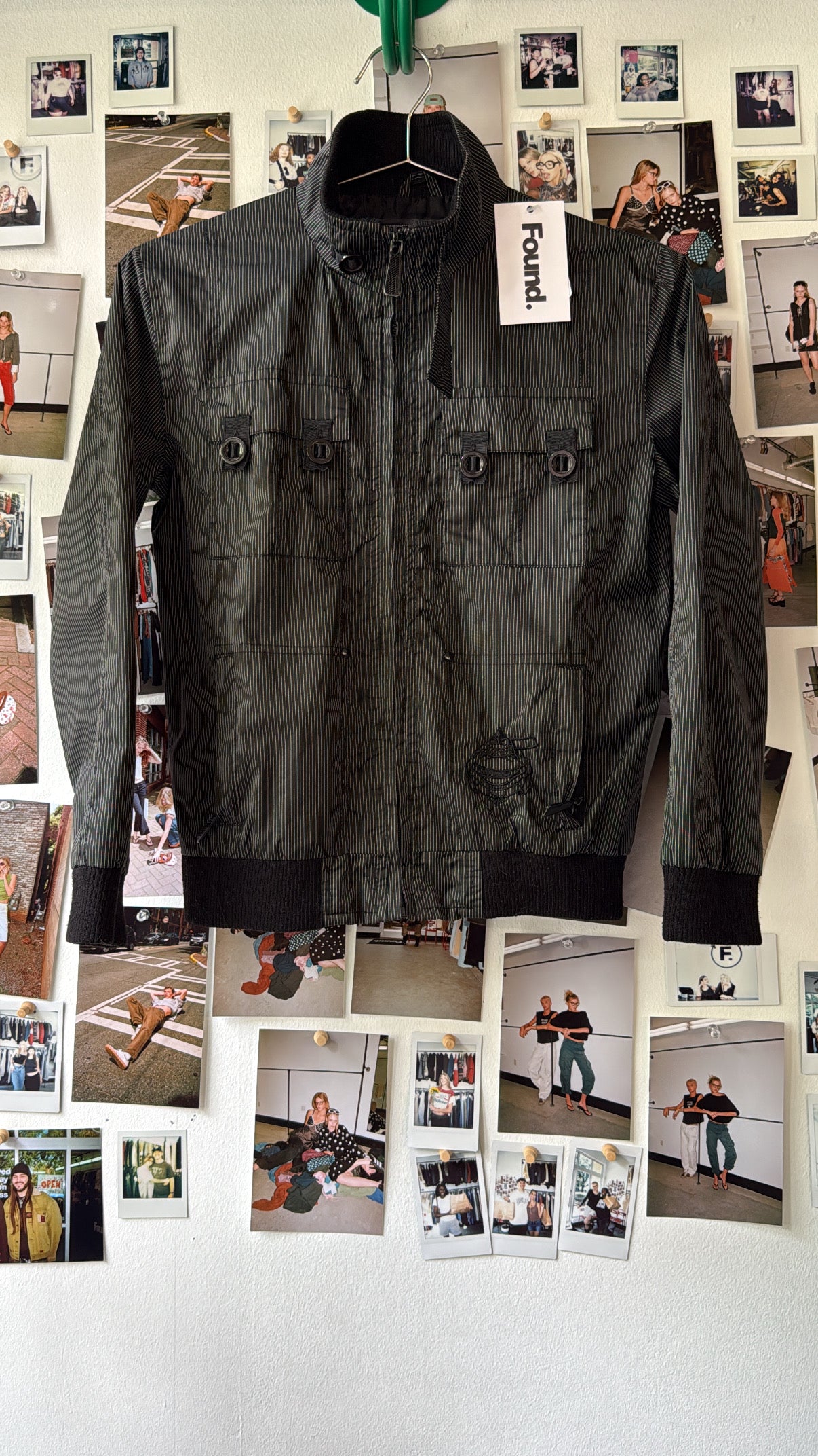Akolatronic Striped Jacket Outerwear