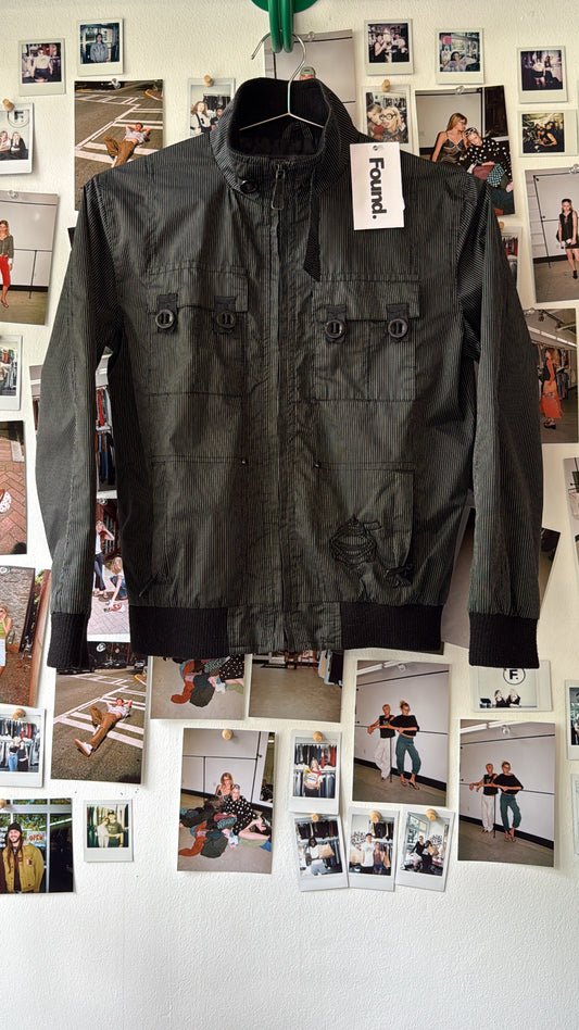 Akolatronic Striped Jacket Outerwear