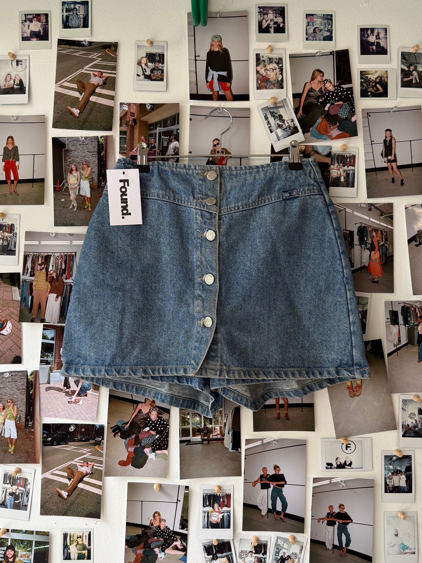 true blue  denim skort  Bottoms
