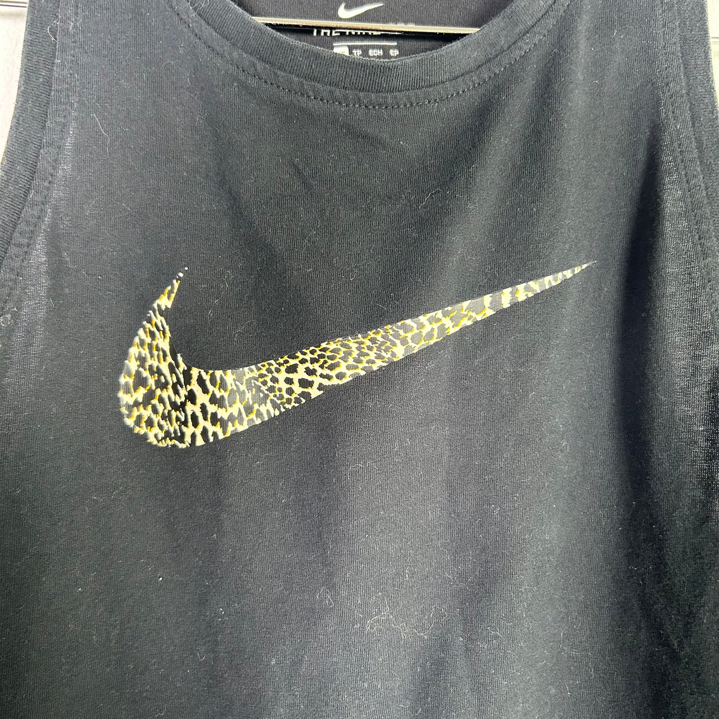 Nike athletic cheetah print tanktop Tops