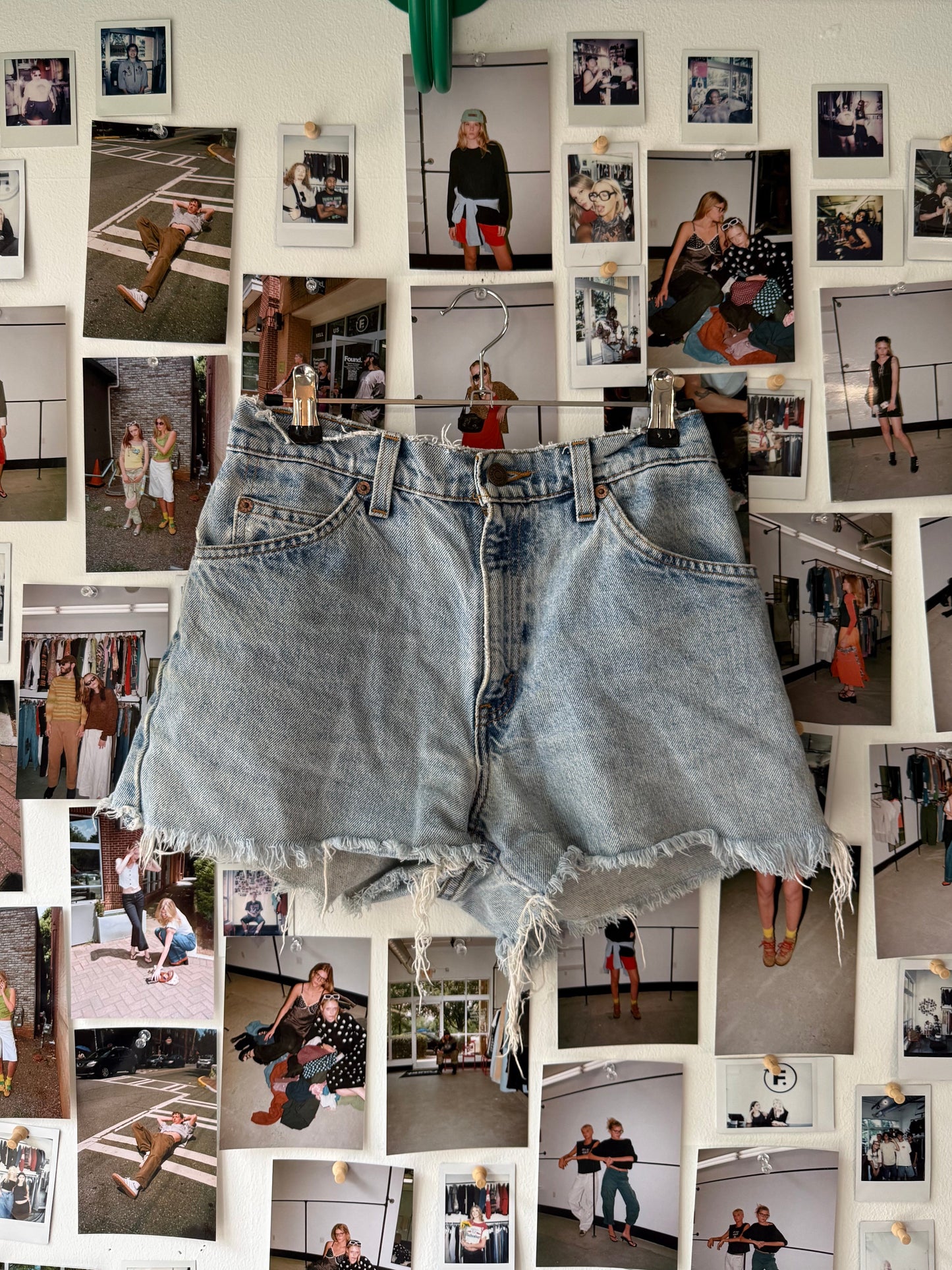 Levis ORANGE TAB  cut off denim shorts  Bottoms