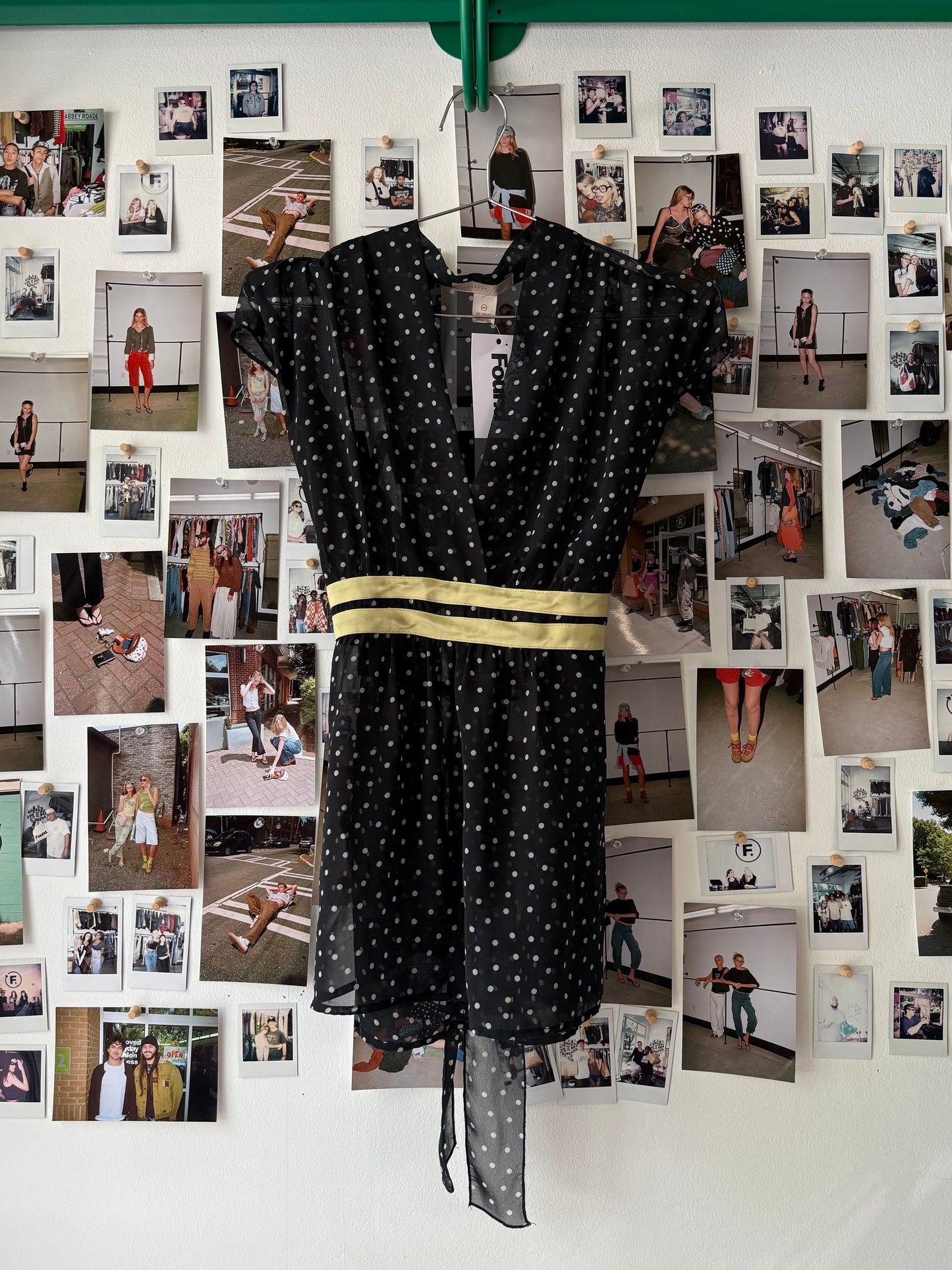 Jonathan Martin  sheer polka dot tank  Tops
