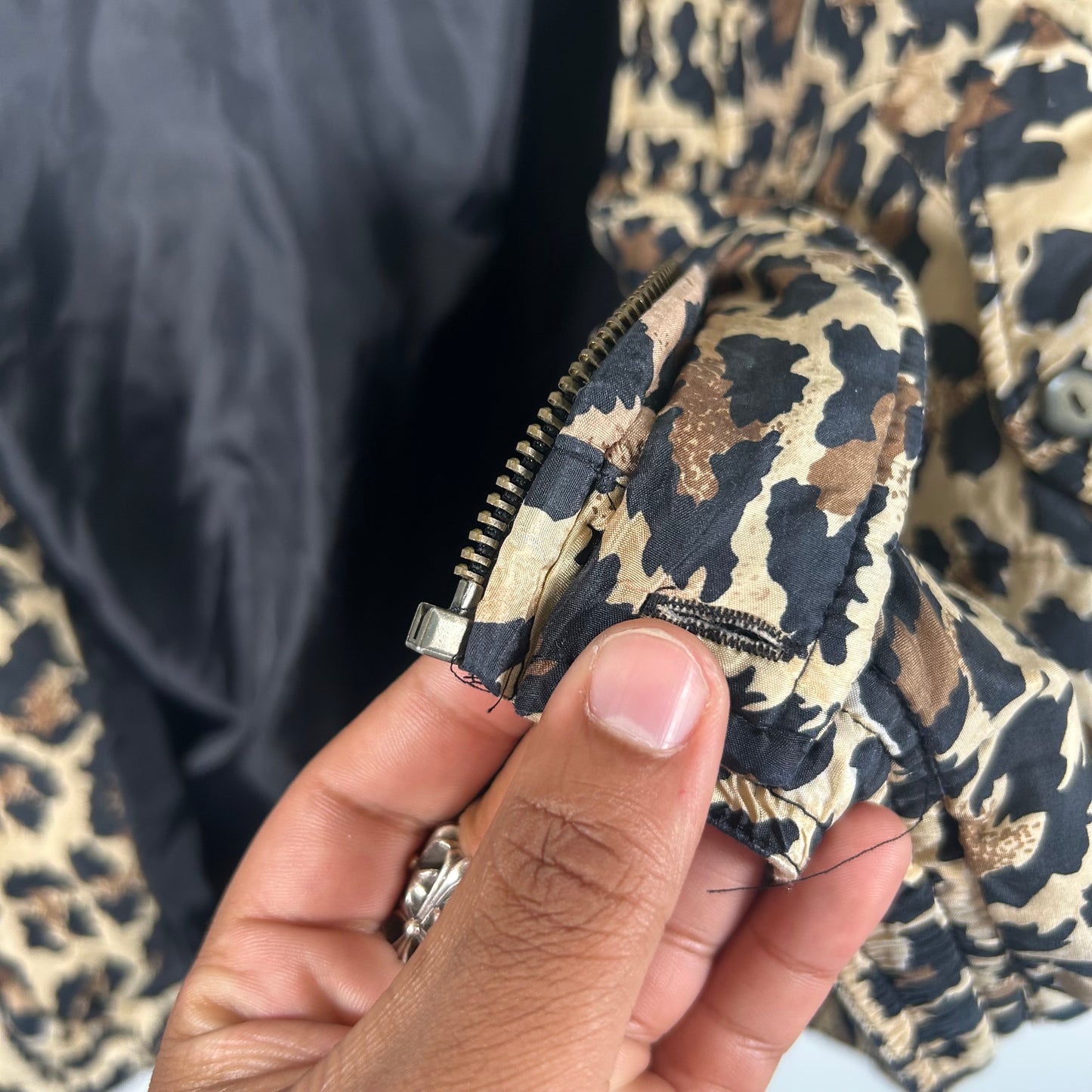 Clio cheetah print puff jacket Outerwear