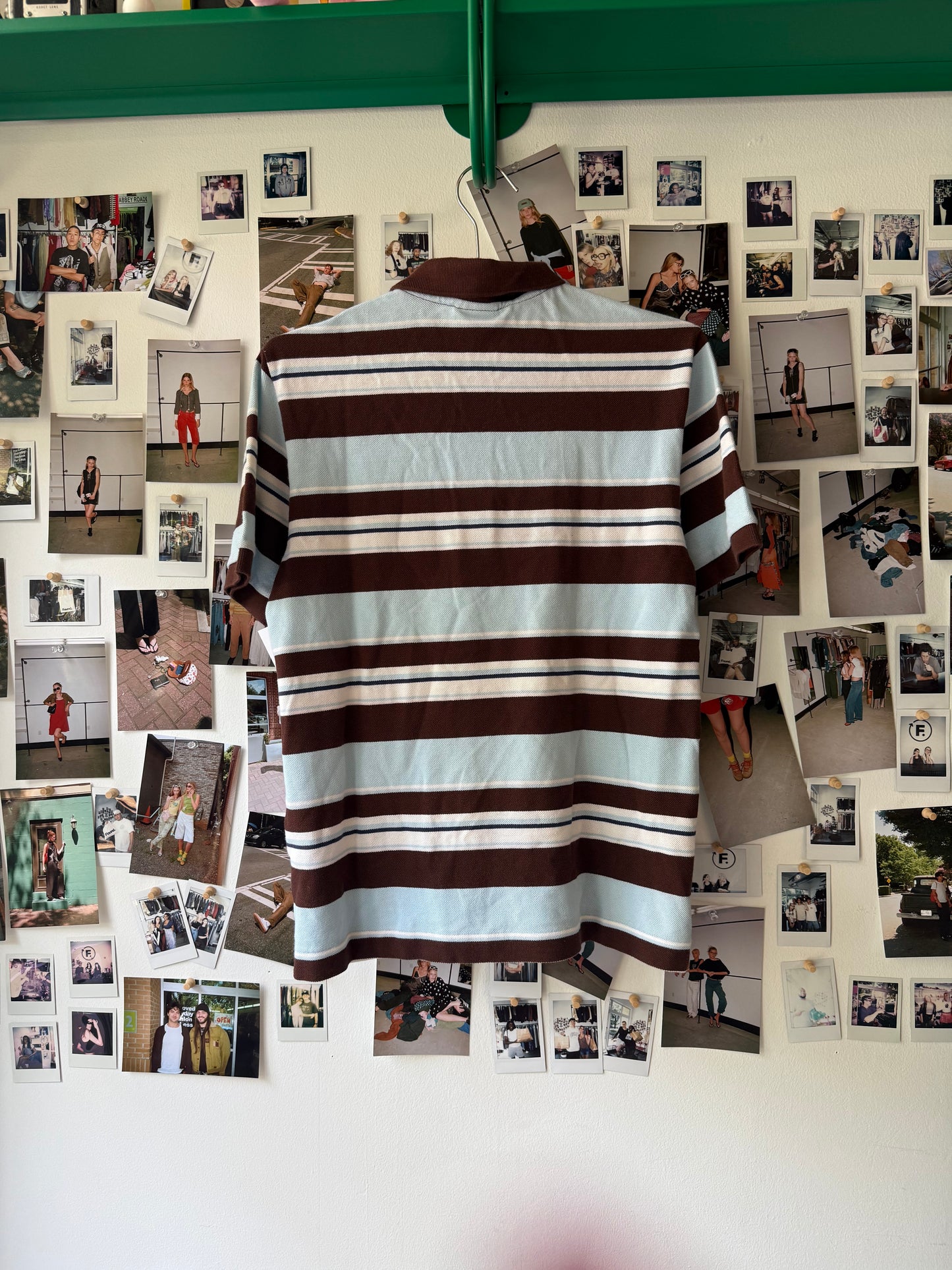Lacoste  striped polo  Tops