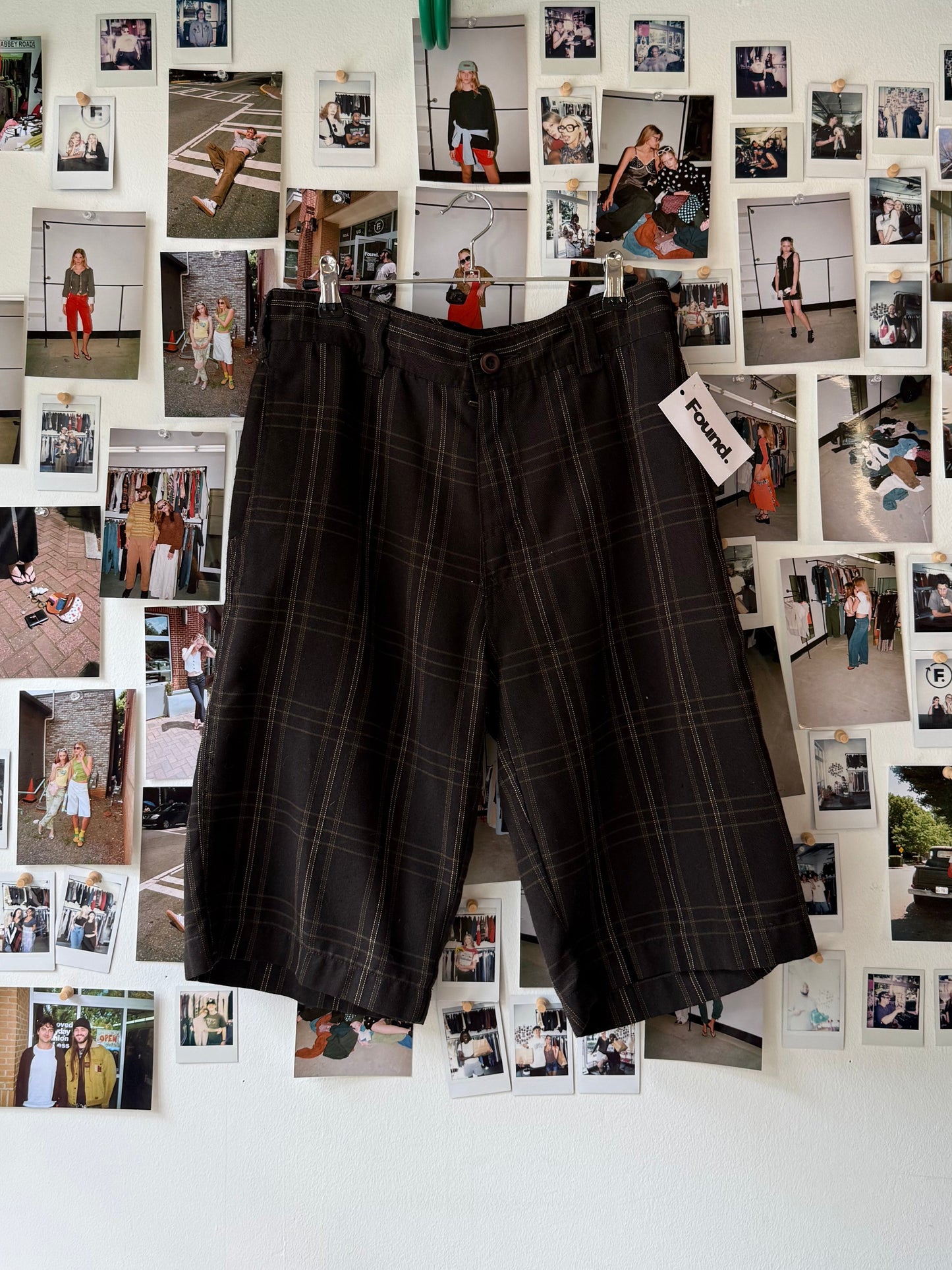 Red Snap plaid shorts Bottoms