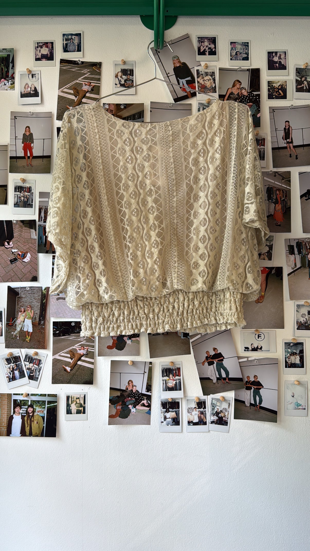 ultra pink  lace ss top  Tops