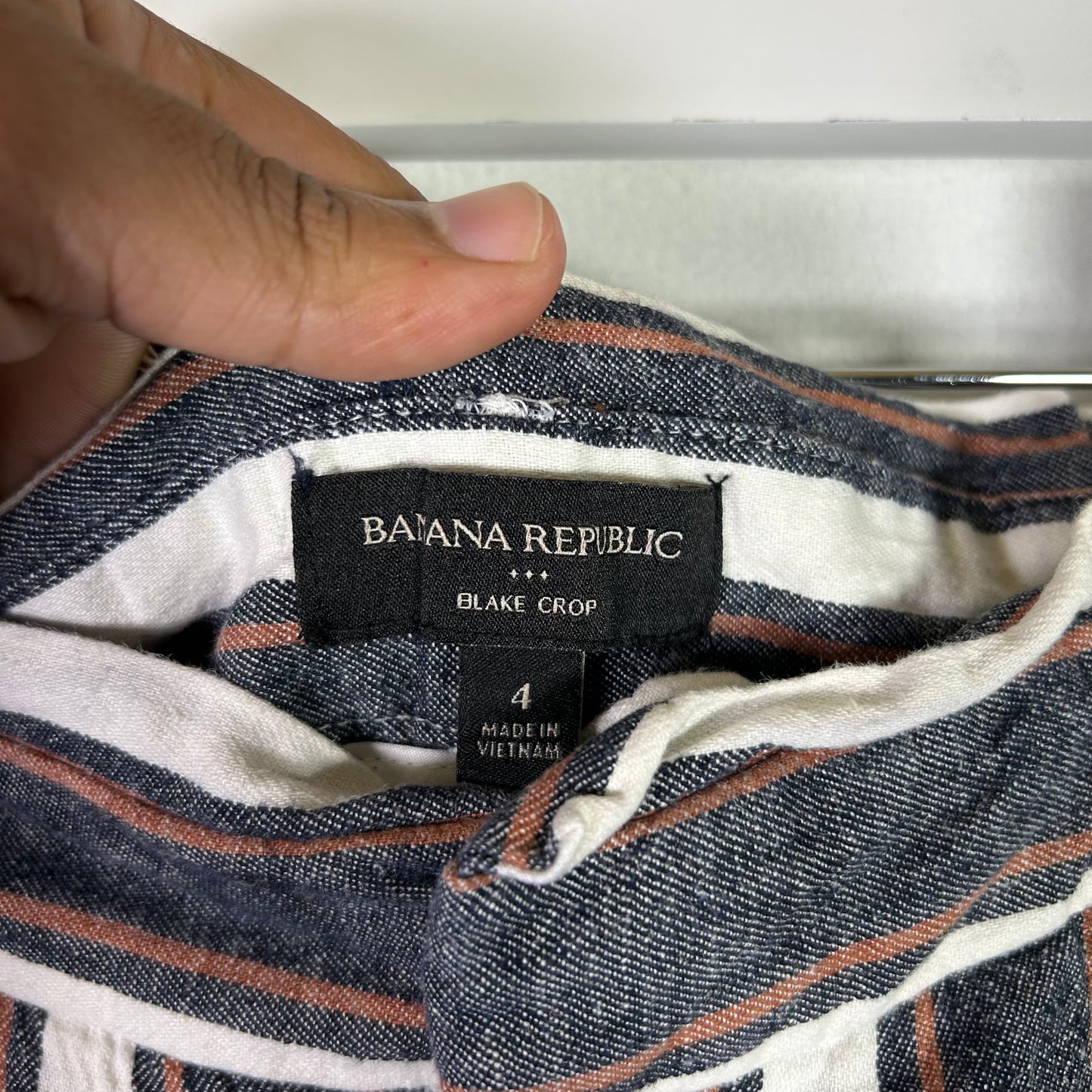 Banana Republic striped trousers Bottoms