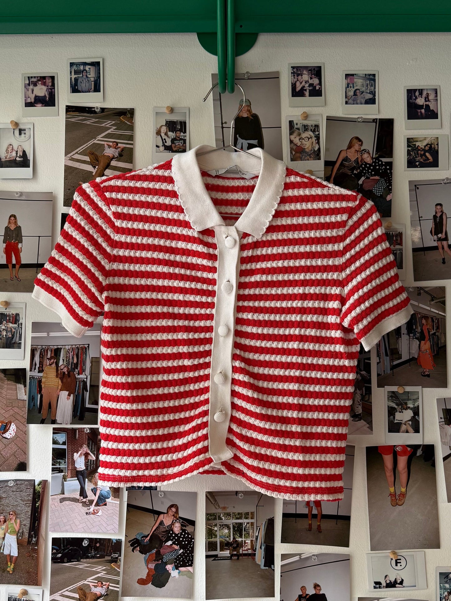 MNG knit polo  Tops
