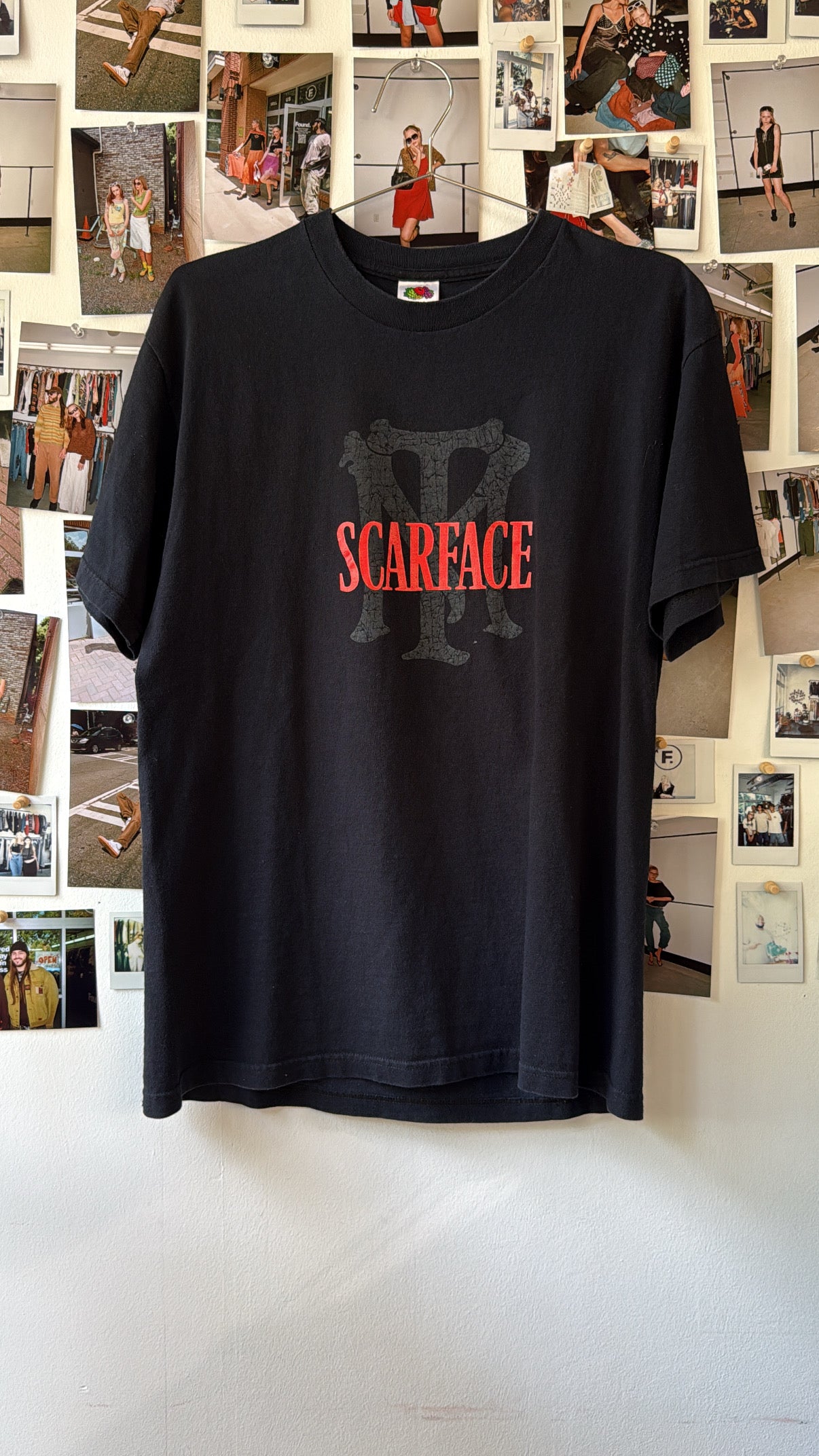 Fruit of the loom Scarface tee Tops