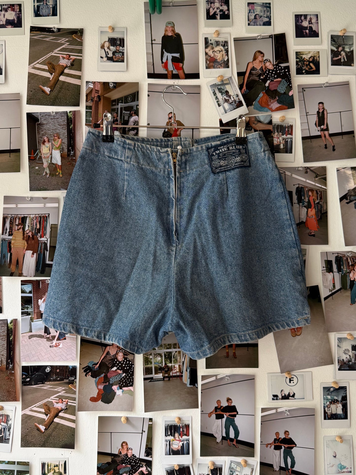 true blue  denim skort  Bottoms