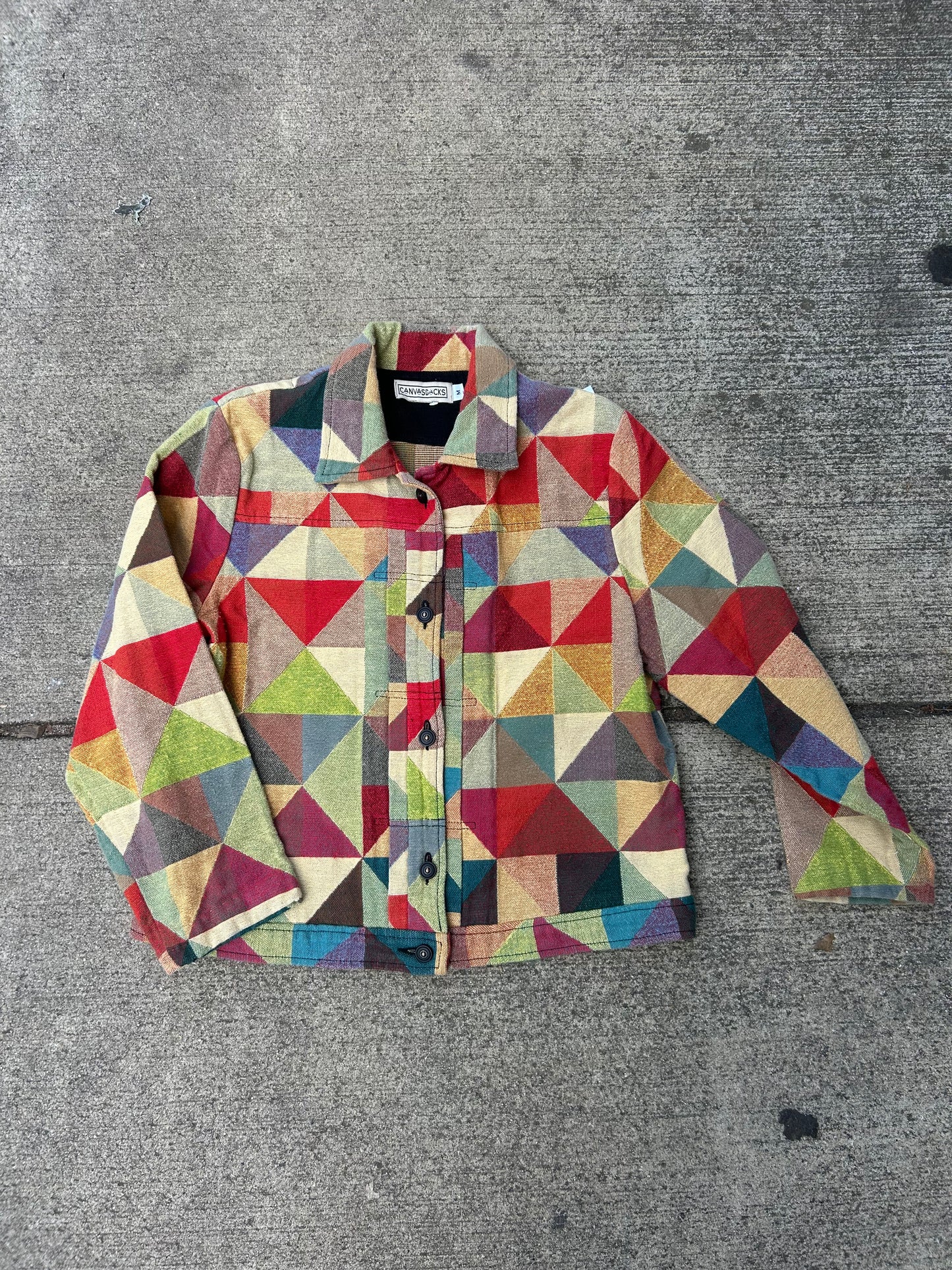 canvas tapestry jacket Outerwear