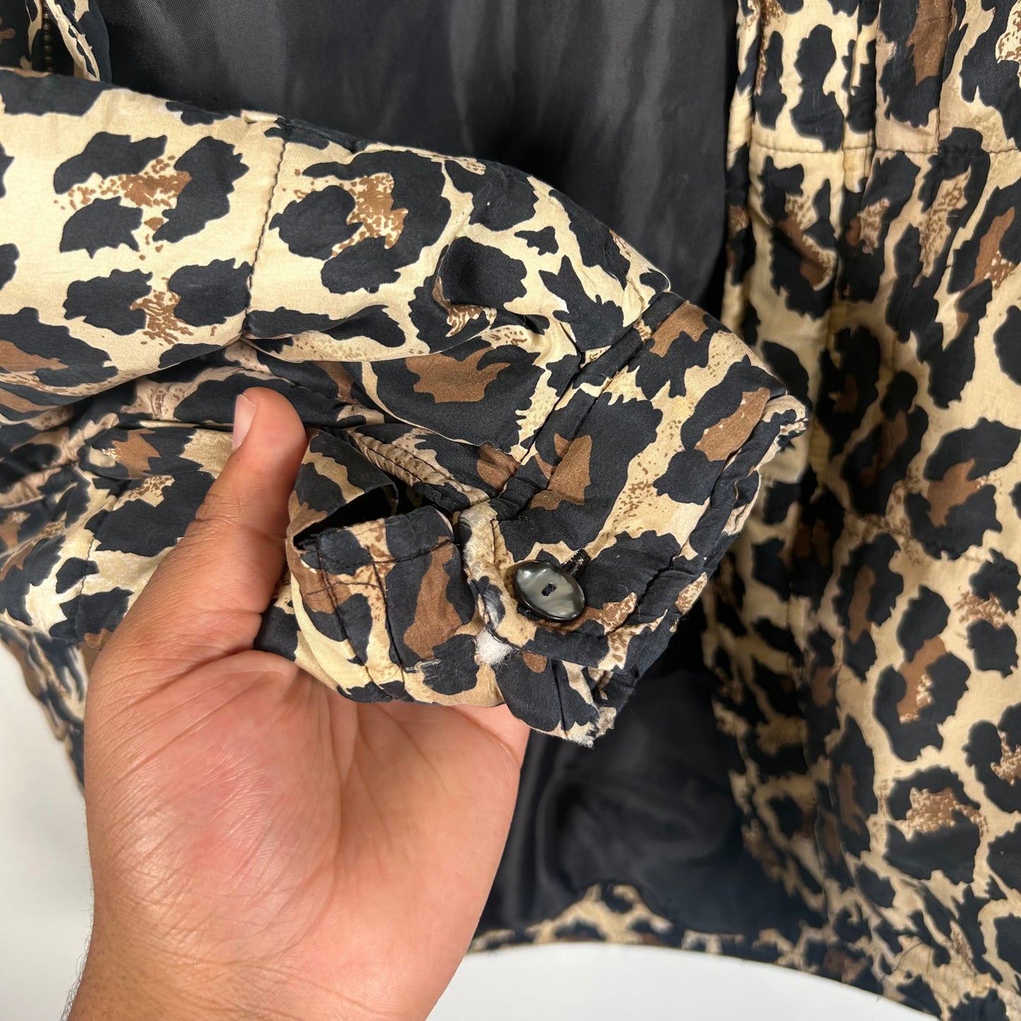 Clio cheetah print puff jacket Outerwear