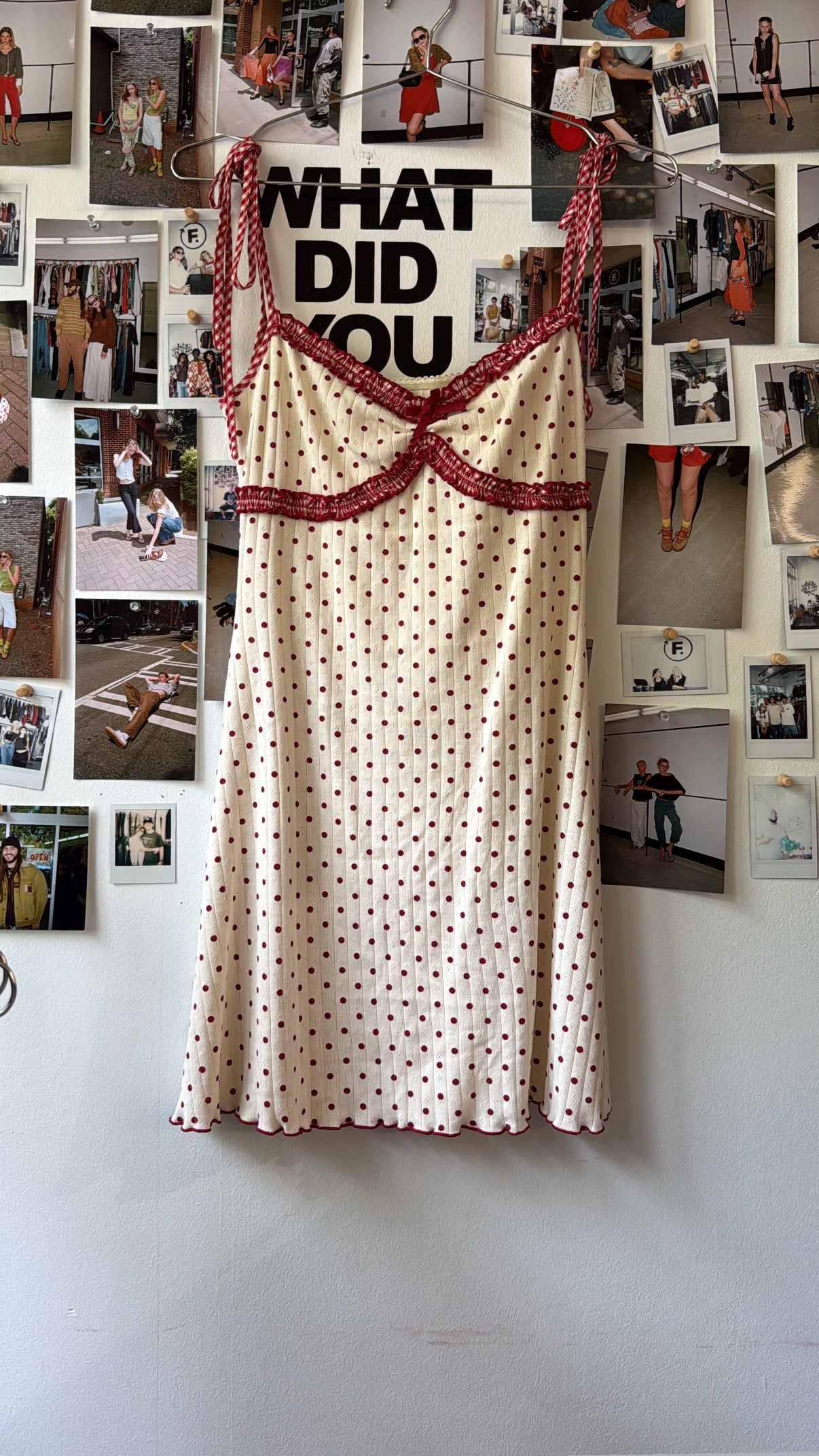 Lacemade mini polka dot dress Dresses