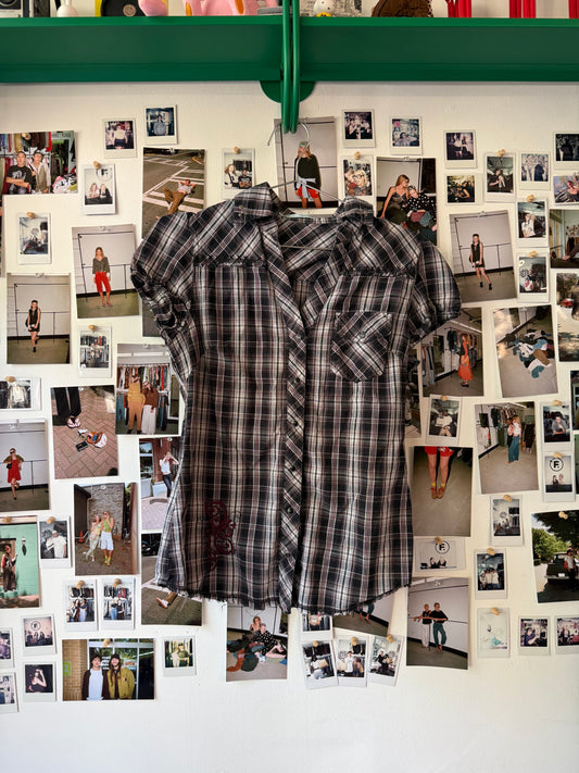 Maurices  Patterned ss button up  Tops