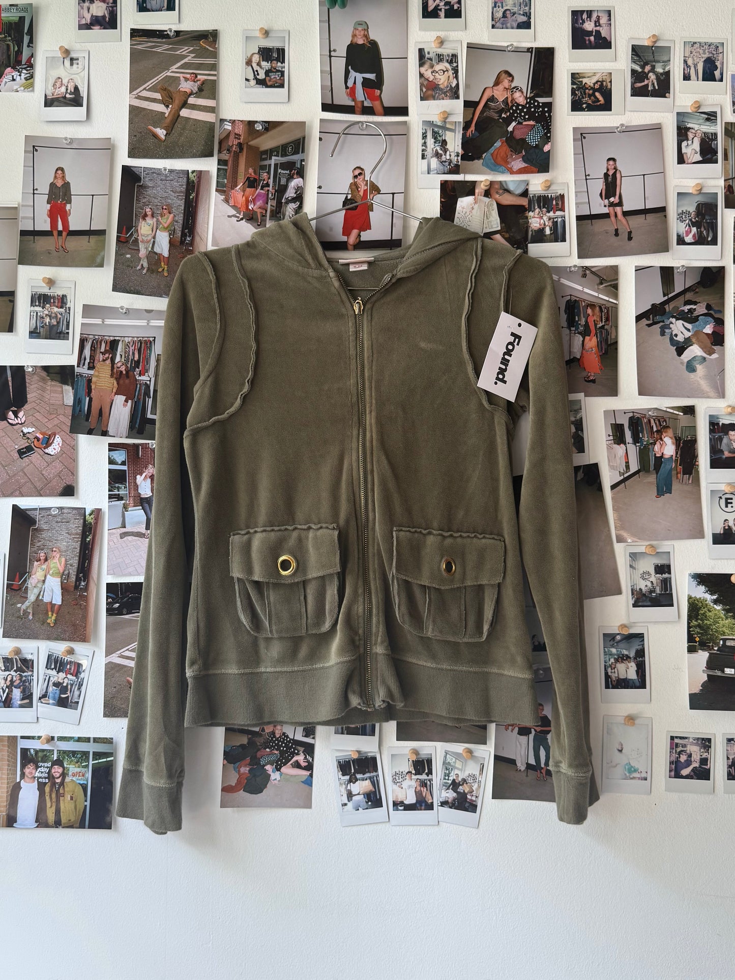 Mossimo  velour jacket  Tops