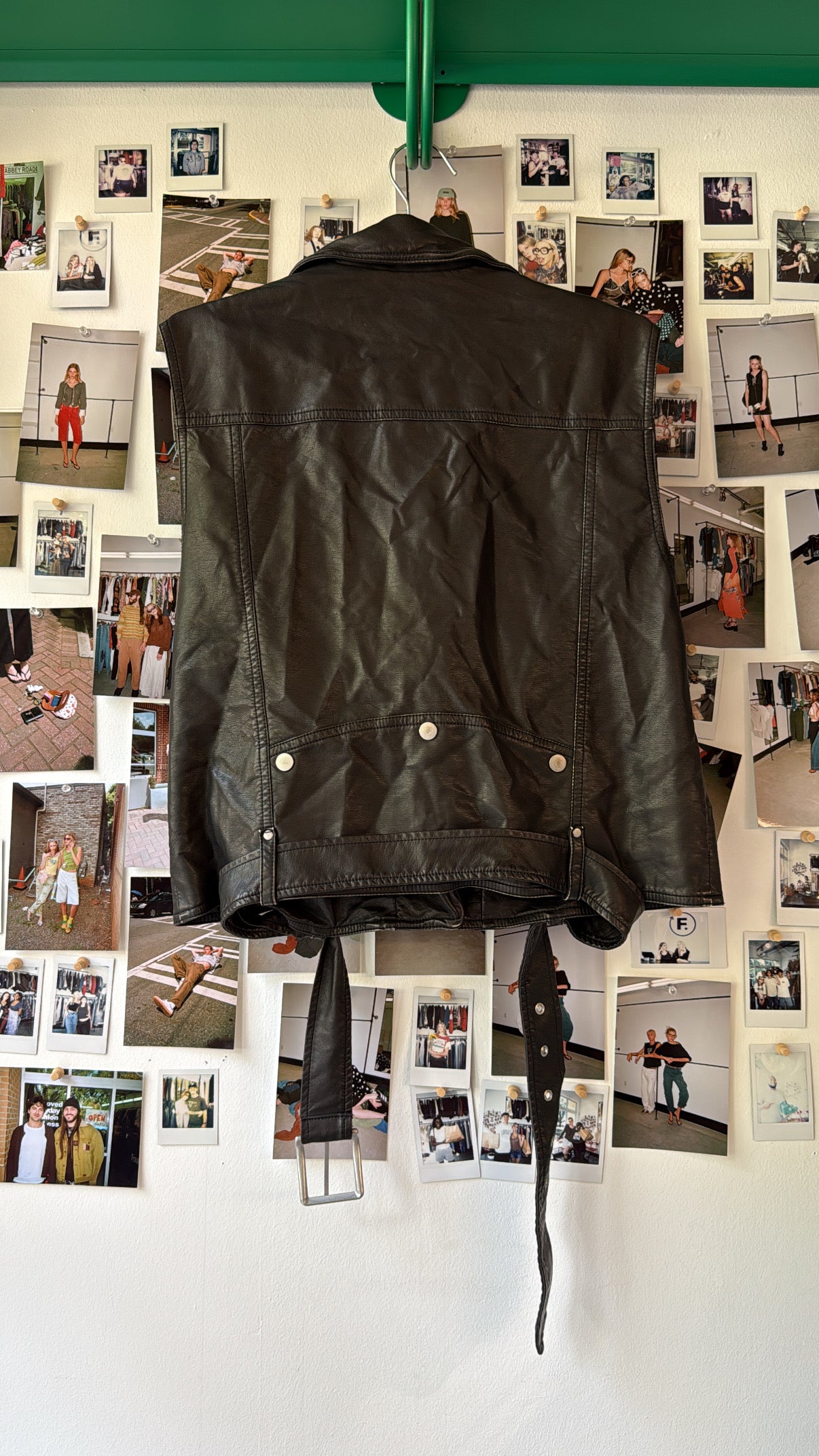 We the free  NWT pleather vest  Tops