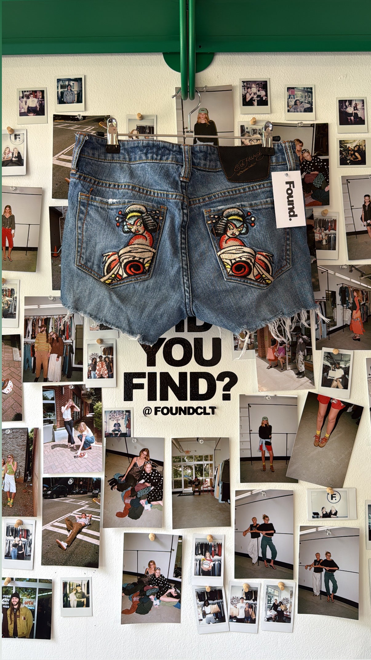 ed hardy  denim shorts Bottoms