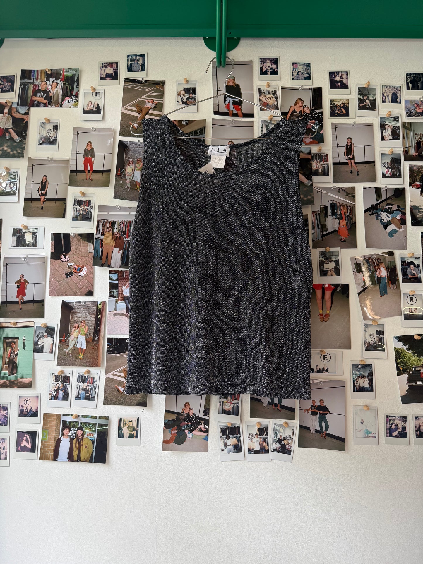 lia  glitter tank  Tops