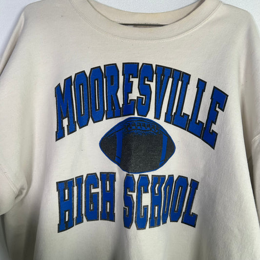 Hanes vtg Mooresville hs crew Tops