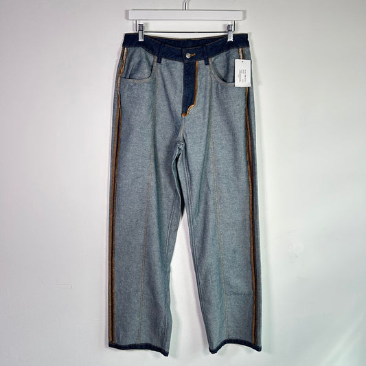 Reclaimed Vintage inside-out denim jeans Bottoms